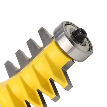 

8 Shank Rail Reversible Finger Joint Glue Router Bit Cone Tenon Woodwork Wood Cutter Power Tools