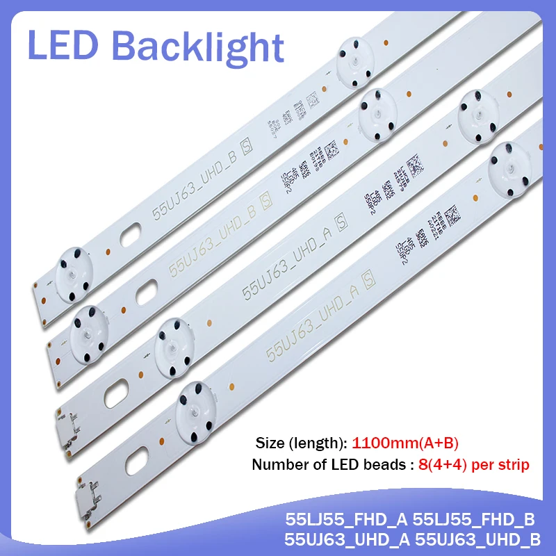 (Новый комплект) телефон со светодиодной подсветкой для LG 55UJ630V 55UJ6300 55UJ63_UHD_A 55UJ63_UHD_B