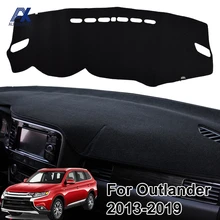 Накладка на приборную панель для Mitsubishi Outlander 2013-, коврик для приборной панели, накладка на приборную панель, Солнцезащитный коврик, автомобильный Стайлинг