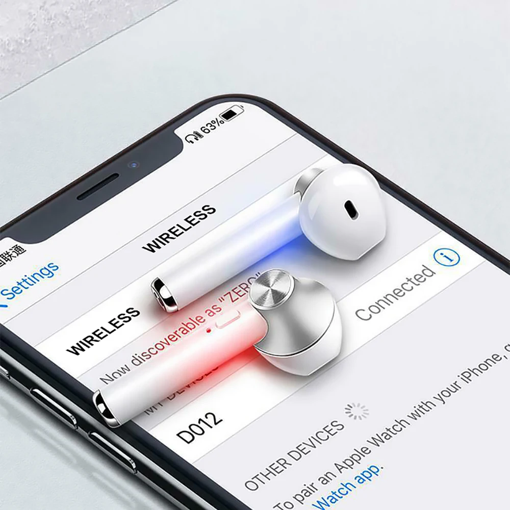 Настоящие беспроводные Bluetooth наушники Bluetooth 5,0 Автоматическое Сопряжение наушники бинауральные кнопки вызова управление наушники с зарядным устройством