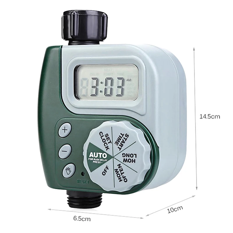 

Automatic Display Watering Timer Electronic Home Garden Ball Valve Water Timer For Garden Irrigation Controller
