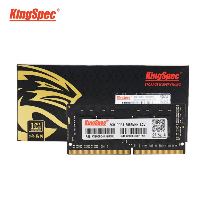 Оперативная память KingSpec ddr4 16 Гб 4 ГБ 8 2666 МГц 1 2 в ОЗУ для ноутбука оперативная
