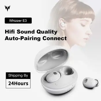 

Whizzer E3 TWS True Wireless Earphones Earbuds Mini Bluetooth Headsets 5.0 IPX7 Waterproof Auto Pairing for Sports Running