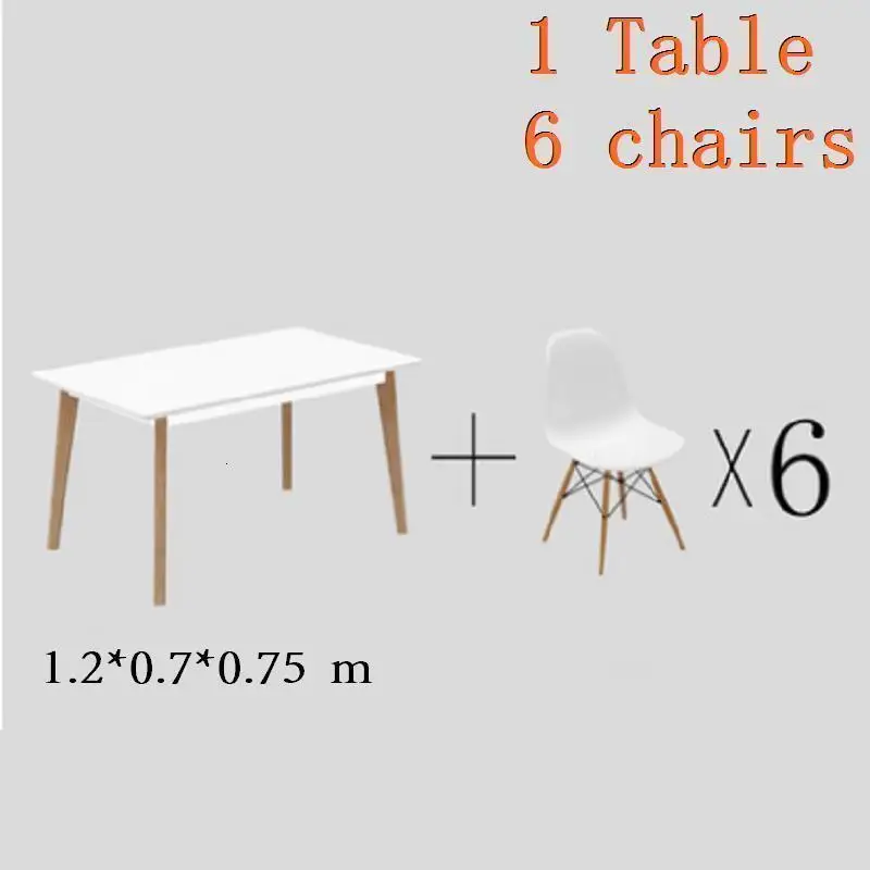 Juego набор Comedores Mueble Eet Tafel Tisch Redonda Meja Makan винтажный деревянный стол для кухни - Цвет: Number 17