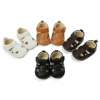 

Summer Baby Sandals Summer Crystal boy Sandals Toddler Cute Baby shoes Boy Girls flat Shoes hard sole sandals