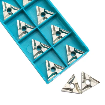 

10pcs Free shipping TNMG 160404 R VF CT3000 External Turning Tools Cermet Grade Carbide insert Lathe cutter Tool Tokarnyy