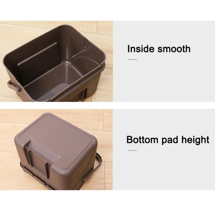Trash Can Kitchen Wall Mounted Garbage Bin Recycle Compost Bin Bathroom Dustbin HFing
