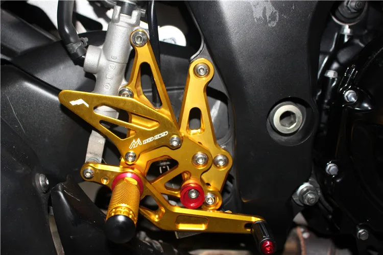 CNC регулируемый задний Набор Rearsets для KAWASAKI Z1000 2010 2011 2012 2013 2014 2015 2016 2017 подставка