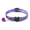 Cats Bells Collars Adjustable Nylon Buckles Small Dog Collar Reflective Collar Kitten Safe Necklace Pet Cat Accessories Supplie 4