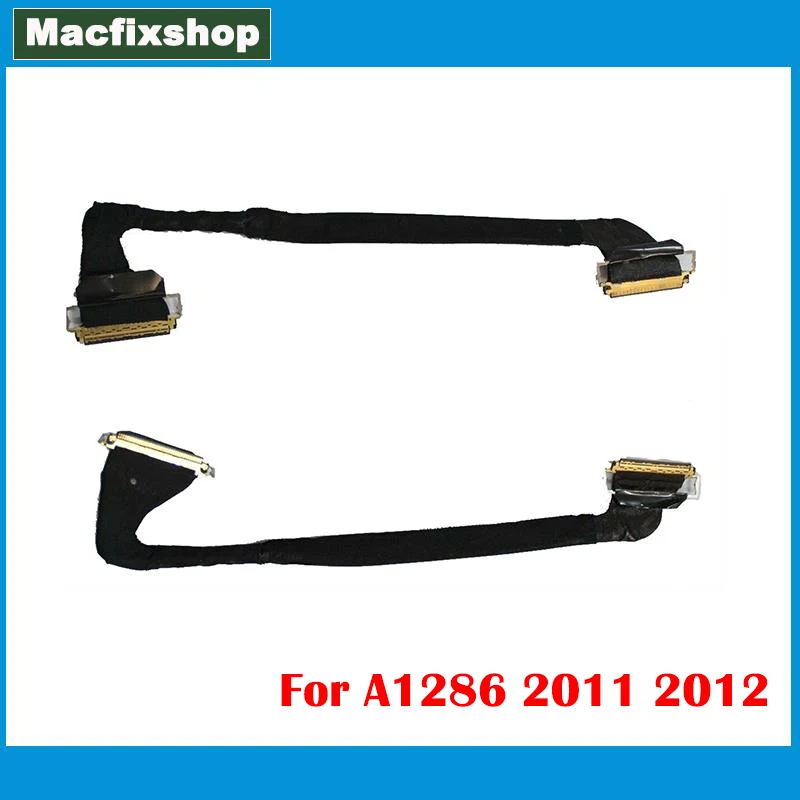 Original New A1286 LCD LED LVDs Display Screen Cable For Macbook Pro 15&ampquot Flex 2011 2012 MD103 MD104 EMC2563 | Компьютеры и офис