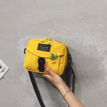 Женская сумка, стиль, сумка на плечо, женская, корейский стиль, холщовая, с надписью, хипстерская, повседневная, через плечо, сумка от производителя