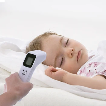 

Thermometer Infrared Temperature Measurement Backlit Display Small Error High Precision Suitable For Babies And Adults