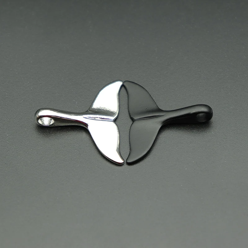 Alloy Whale Tail Accessories For Jewelry Making DIY
