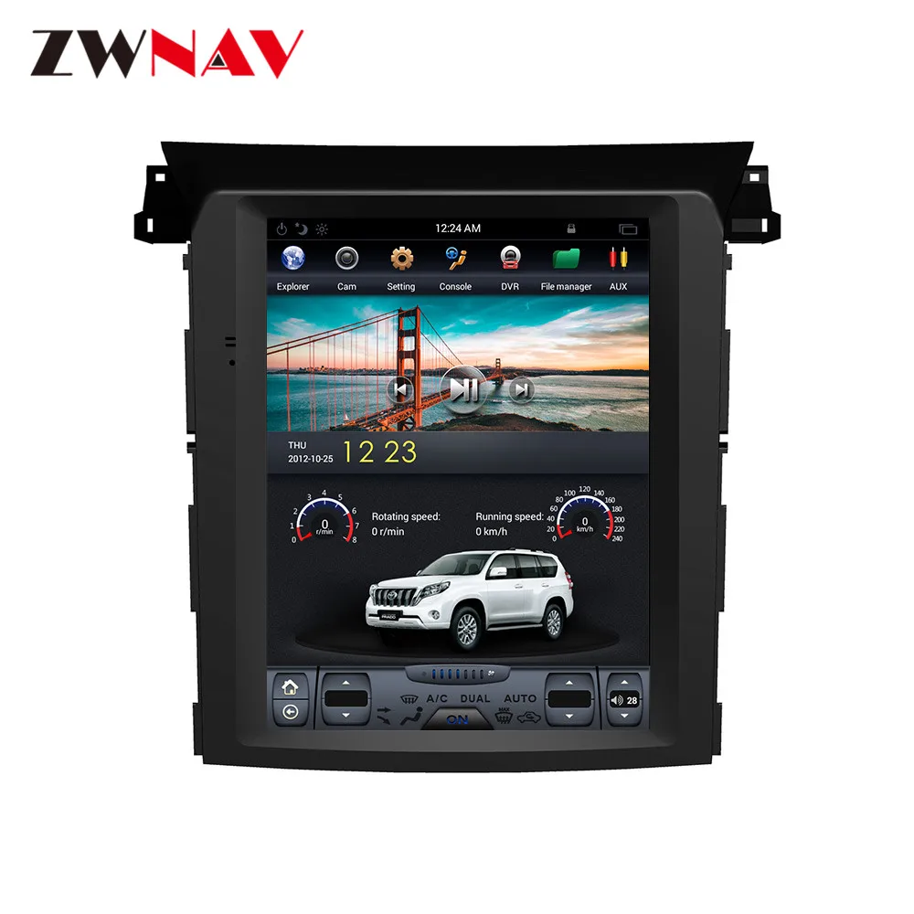 Perfect Tesla style Android 7.1 Car DVD Player GPS Navigation For Subaru Forester XV 2018 2019 multimedia recorder headunit auto stereo 4