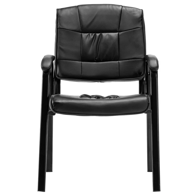 

Set of 2 PU Conference Reception Office Guest Armchair HW56259