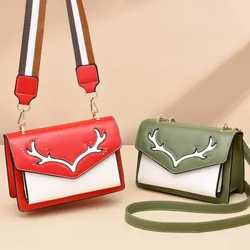 

New Solid Color High Quality Female Small Square Bag Fashion Classic PU Shoulder Bag Zipper Trend Elegant Mini Retro Handbag