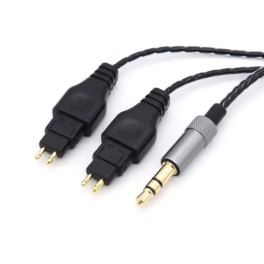 YSAGi Headphone Adapter Audio Extension Cable Upgrade Adapter Sound Cable for Sennheiser HD414 HD650 HD600 HD580 HD25 Headset