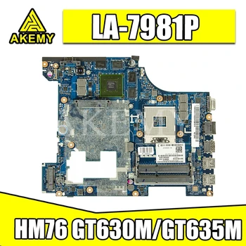 

LA-7981P laptop motherboard mainboard For Lenovo G580 QIWG5_G6_G9 LA-7981P REV: 1.0 PGA989 HM76 DDR3 GT630M/GT635M Teste