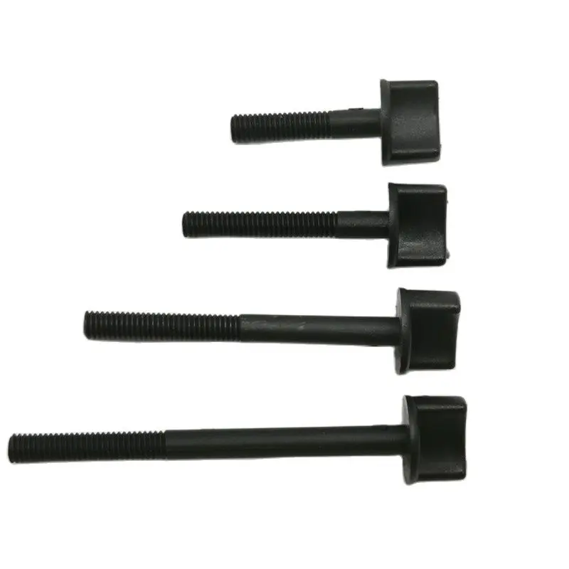 10 PCS M6 Időmértékes threaded Nylon Plasztikus anyag Hüvelykujj csavarok Bereteszel csavarok