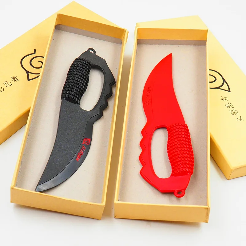 High quality 3color NARUTO Hatake Kakashi Deidara Haruno Sakura Kunai Shuriken Weapons Cosplay ABS Cosplay Accessories