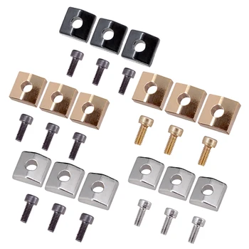 

3 Pieces Electric Guitar Locking Nut Clamp Screws for Tremolo Bridge Stringed Instruments Guitar Parts