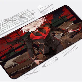 

XGZ Dark Two Yuan Small Brother Anime Large Game Mousepad Lock-edge Padmouse Keyboard Laptop Desk Machine Mouse