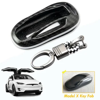 

Remote Car Key Case Protector Cover Keychain For Tesla Model X 2016-2019 Shell Durable