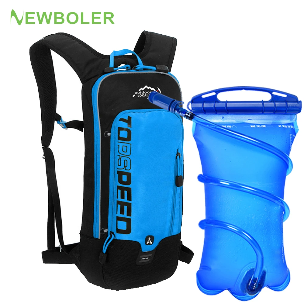 biking water backpack