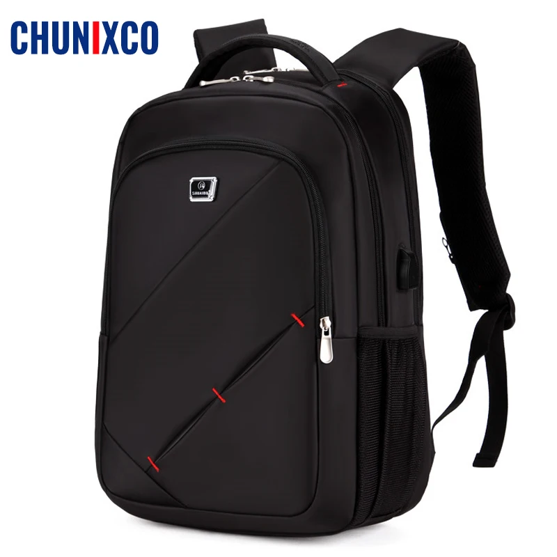 CHUNIXCO модный 17 дюймовый деловой рюкзак для ноутбука мужской многофункциональный