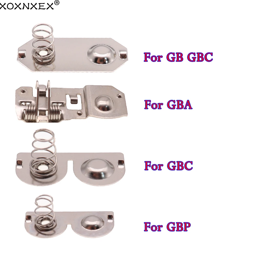 20Pcs Terminali Batteria Contatti A Molla Per Nintendo Game Boy Advance Macchina Da Gioco Batteria Contatti Metallici Per Gba Gbc Gb Tb