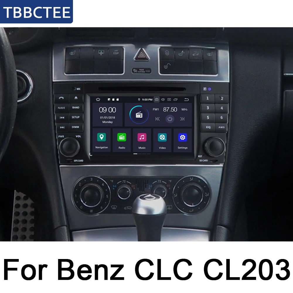 Sale For Mercedes Benz CLC Class CL203 2008-2010 NTG Android Car Multimedia player WIFI GPS Navigation Autoradio touch screen Map 2
