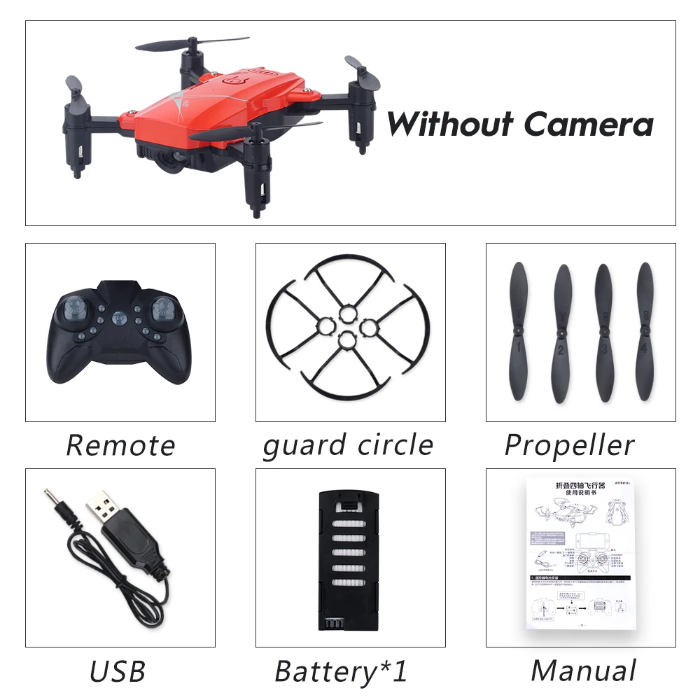 3 LF602 2,4G wifi FPV мини складной Радиоуправляемый Дрон 2.0MP/0.3MP камера Дрон Безголовый Квадрокоптер фотографии видео передача в реальном времени - Цвет: 3