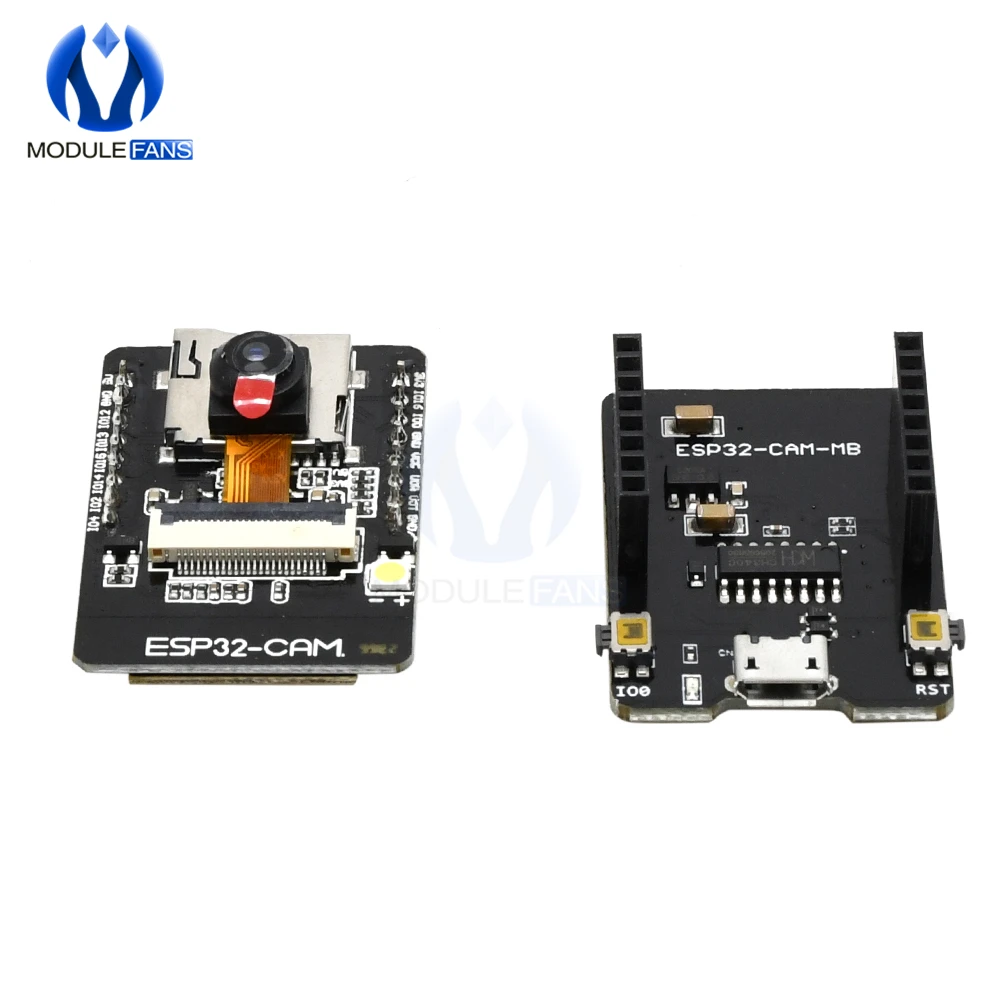 Mini telecamera ESP32 ESP32-cam Mb Wifi Kit di sviluppo modulo telecamera Bluetooth Scheda ESP32 Micro Cam con modulo telecamera Ov2640 - immagine 3