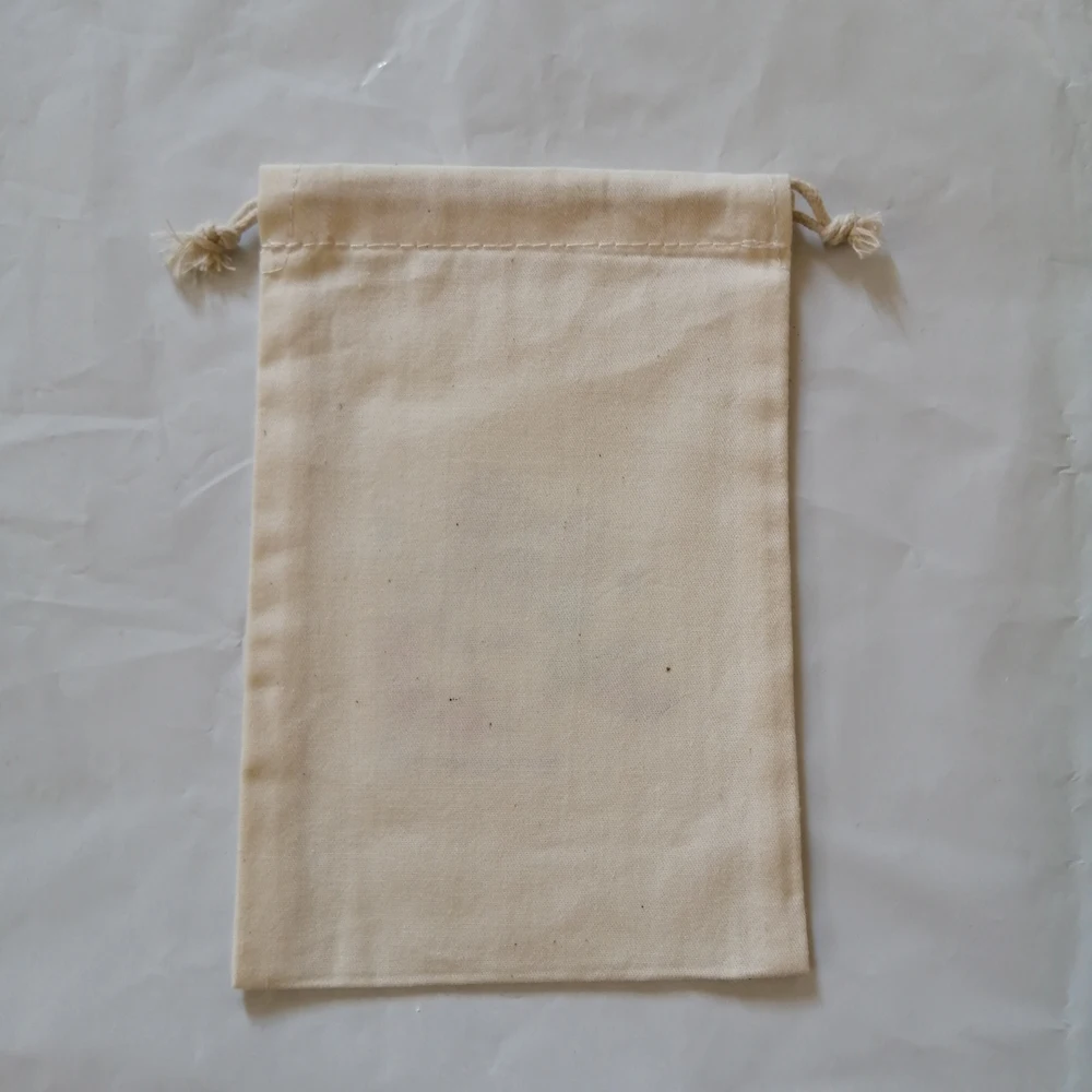 small cotton bag natural