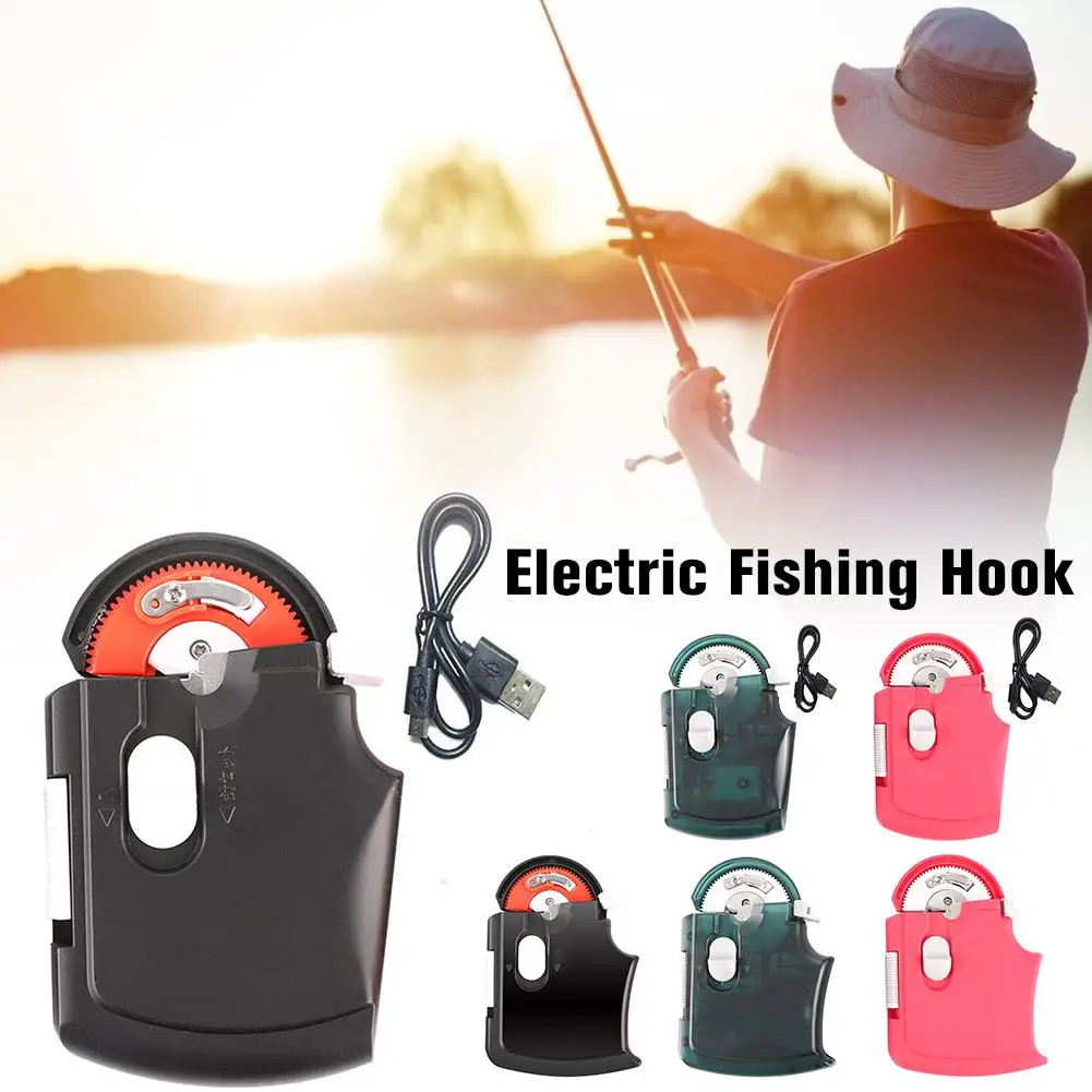 

Automatic Portable Electric Fishing Hook Tier Machine Fishing Accessories Tie Fast Fishing Hooks Line Tying Device Equipment