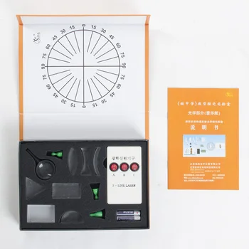 

Physical Optics Experiment Set Triangular Prism Laser Lights Convex Concave Lens Set Child Gift Toy Science Equipment