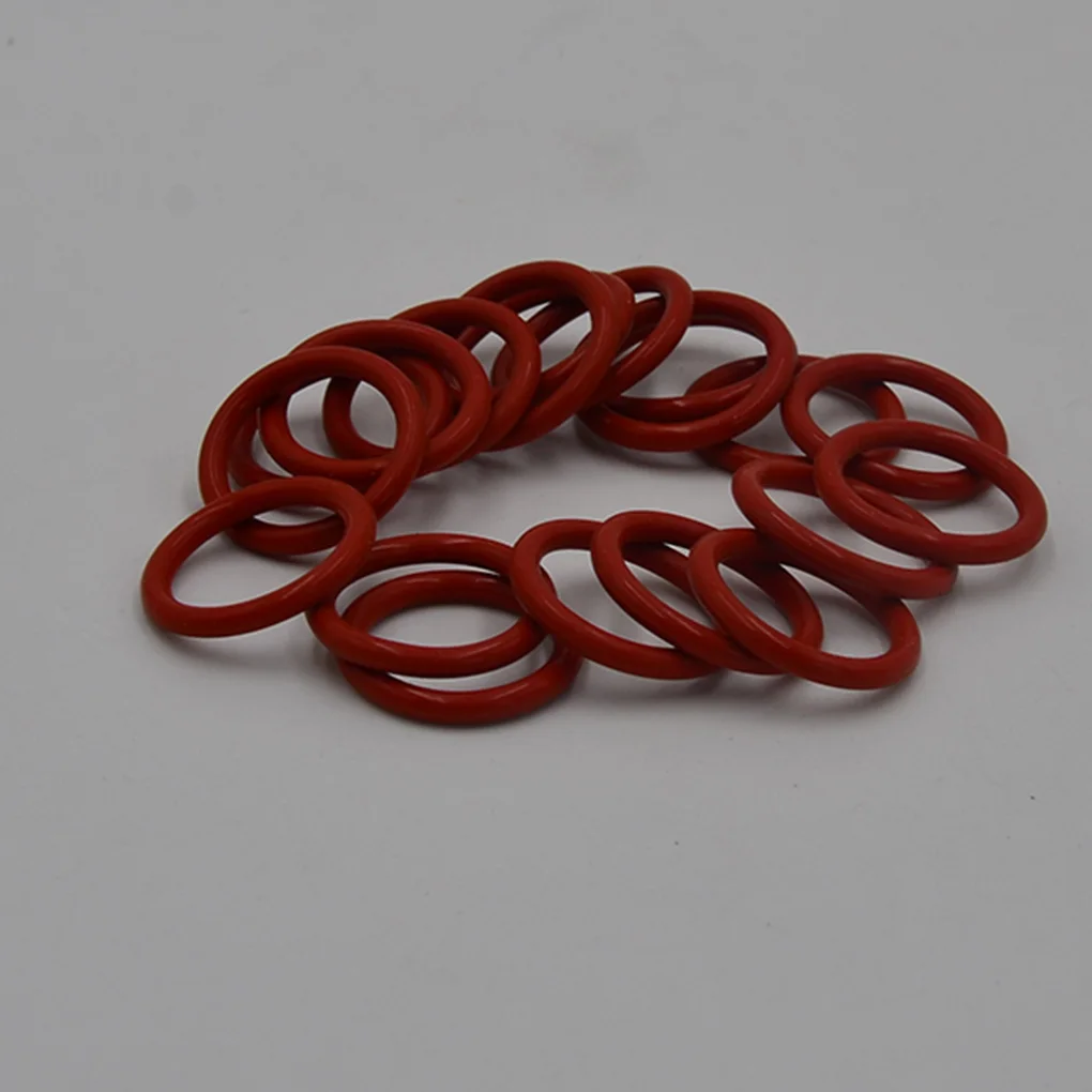 20PCS/Set Replacement for 12AX7 12AU7 12AT7 12BH7 EL84 Tube Damper Silicone Rings Durable Silicone O-Rings