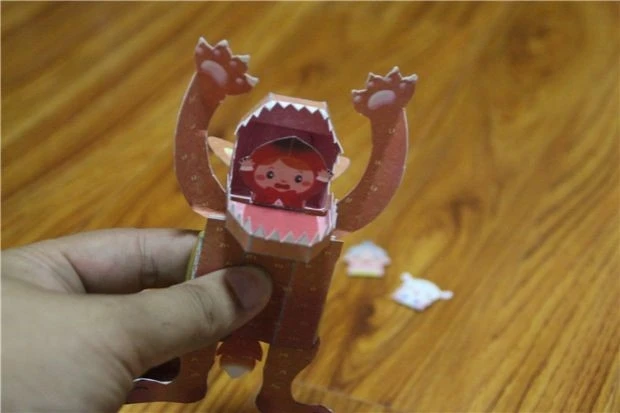 Игрушка в виде птичек-оригами отказов стерео ручной DIY Бумага-cut детская модель динамический пазл творческая 18 шт./компл