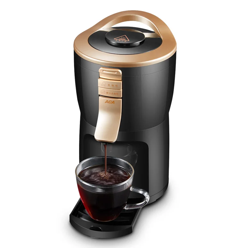 Full Automatic Coffee Machine Coffee Maker Cafe American Automatic
Grinding Beans Household Tea American Drip Coffee One Machine