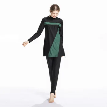 

2019 swimsuit burkini muslim modest swimwear burquini swimsuits islamic swimsuit women full cover conservative muslim swimwear