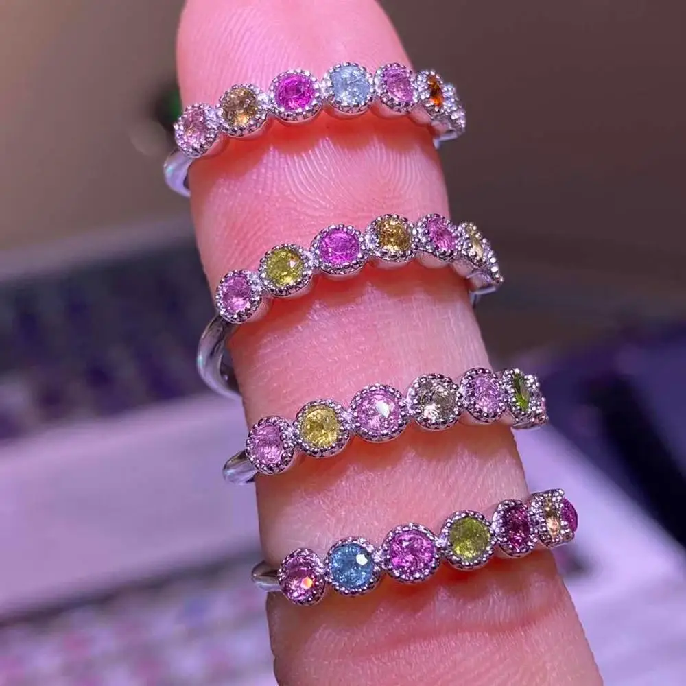 Кольцо из натурального турмалина натуральный bijoux femme (украшения своими руками)