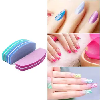 

Buffers Hot Selling Fine Polishing Multi-function 20pcs Sponge Nail Polish Blocks Manicure Pedicure Sanding Grinding Buffers Kit
