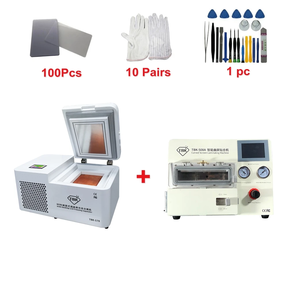 

LY TBK 578 Mini desktop LCD freezing Separator Separating machine For iPhone Tablet Screen Repair Refurbishment with 508A kit