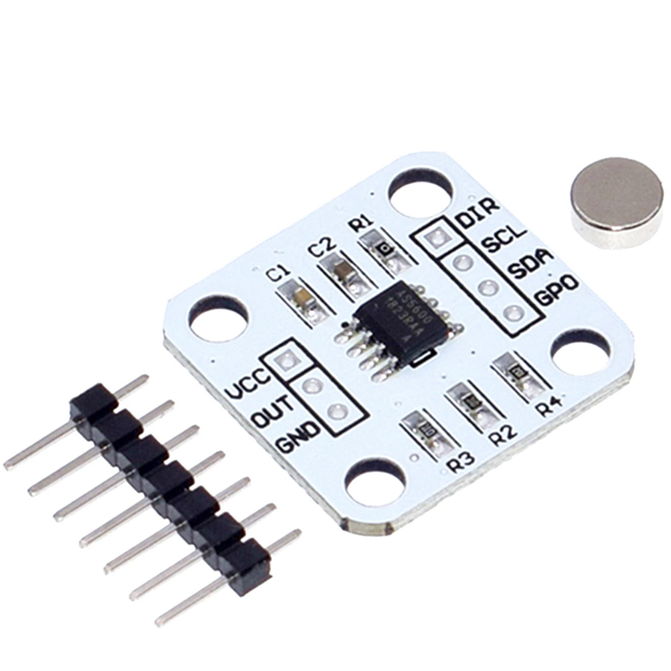 12bit Precision AS5600 Encoder Magnetic Induction Angle Measuring Sensor Module