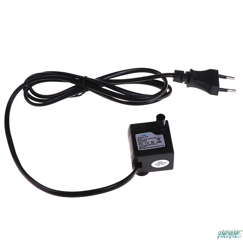 AC 220V 3W European Plug Submersible Pump Fish Tank Fountain Air Pond 1pcs And Dual Low Noise Op-Amp High Quality | Обустройство дома