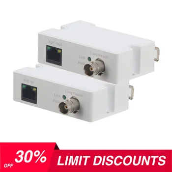 

BNC to RJ45 Converter POE Over Coax EOC Converter IP Over Coax Upgrading Analog Surveillance System to IP Surveillance System
