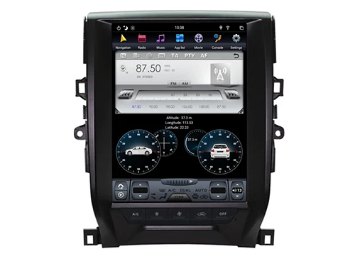 Китай хороший Tesla Android 8,1 навигация для TOYOTA eiz MARK X 2011 Bluetooth радио gps Мультимедиа PX6 процессор вертикальный экран
