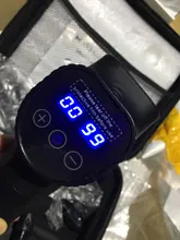 Pantalla LCD masaje arma profundo masajeador muscular dolor muscular cuerpo masaje de cuello ejercicio de relajación adelgazar la alivio del dolor