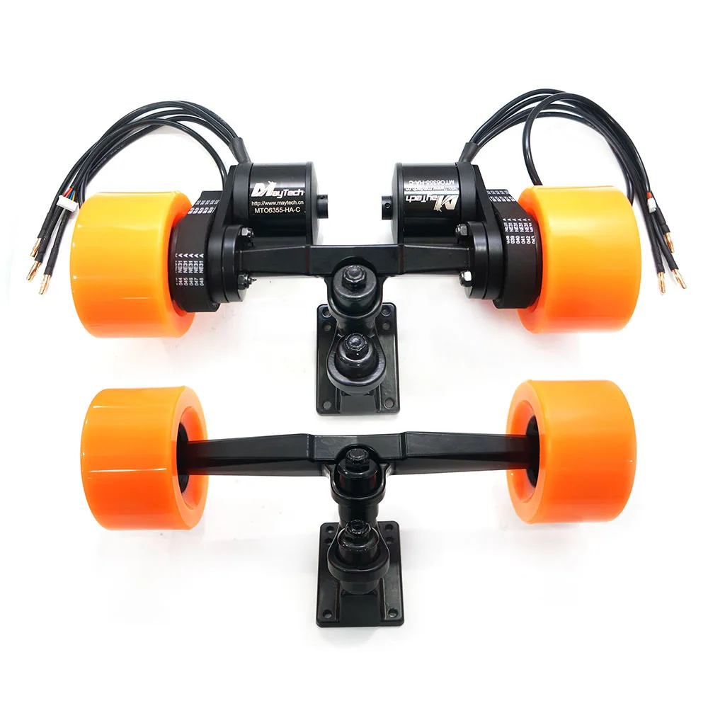 

In Stock! Maytech Electric Longboard Dual Motor 2000W 3000W Four-Wheel Drive DIY Eskateboard Kits 6374 Motors