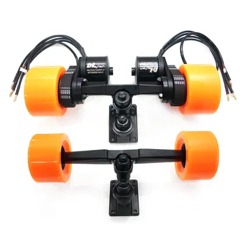Günstig Maytech Elektrische Longboard Dual Motor 2000W 3000W Vier-Rad Stick DIY Eskateboard Kits 6374 Motoren